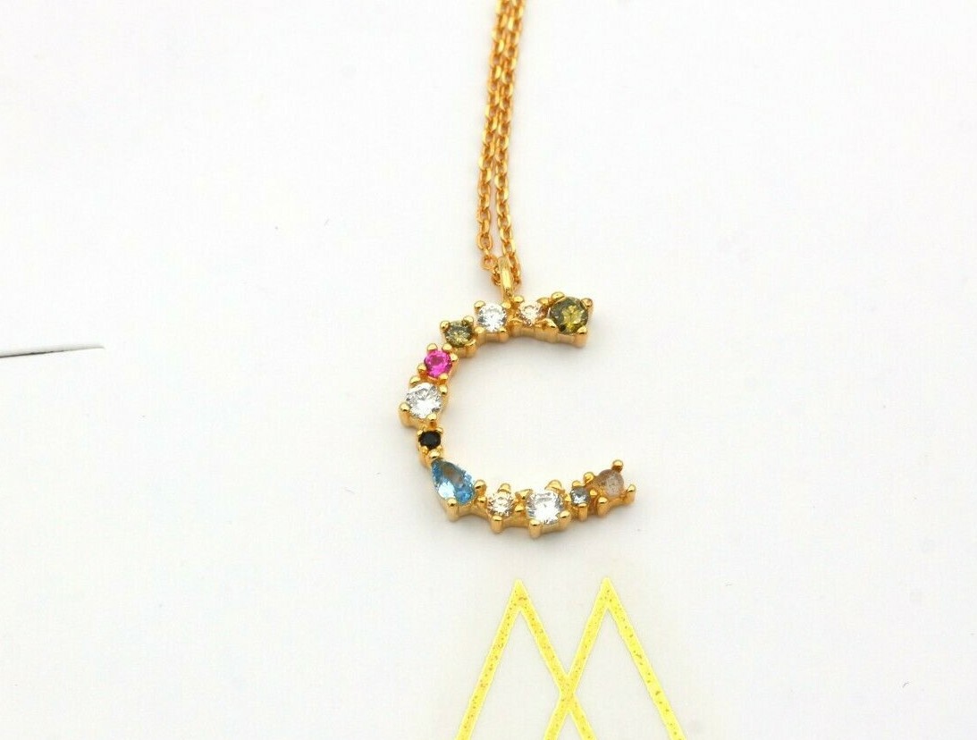 PDPAOLA Letter C Necklace 925er 